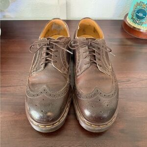 Brown Leather Oxford Doc Martens
